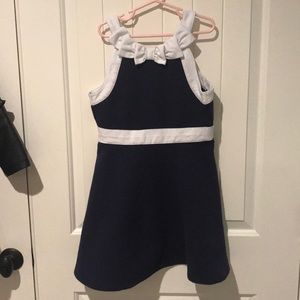 Janie and Jack Navy cotton dress